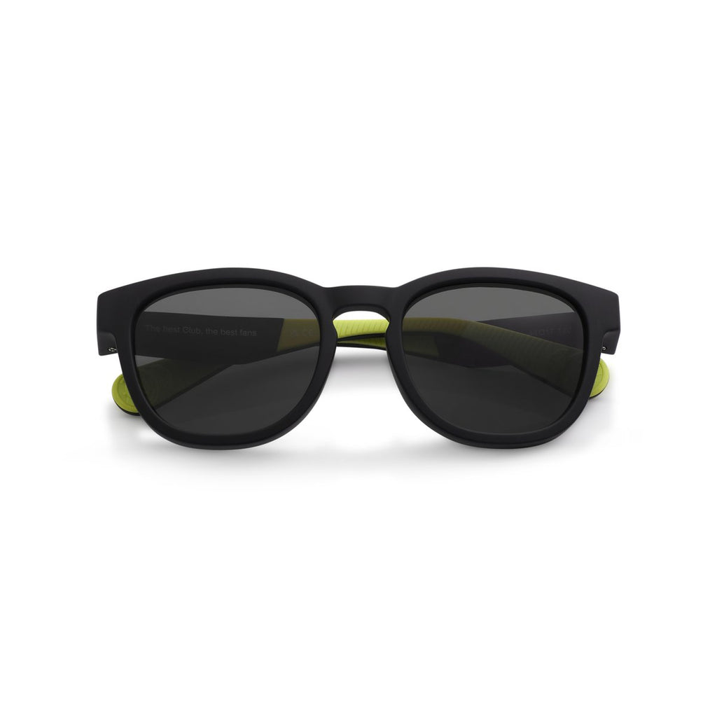 Real Madrid Kids Round Sunglasses Black / Green - View 5