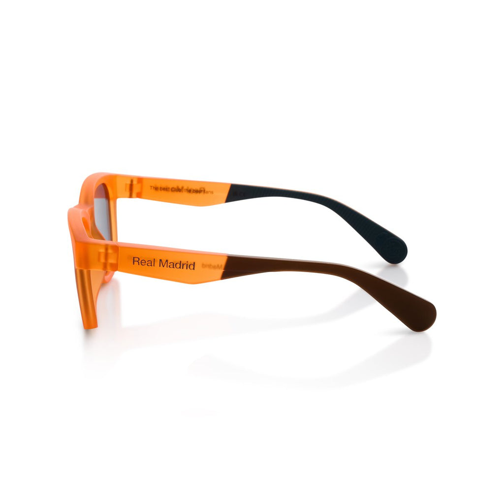 Real Madrid Kids Round Sunglasses Orange - View 3