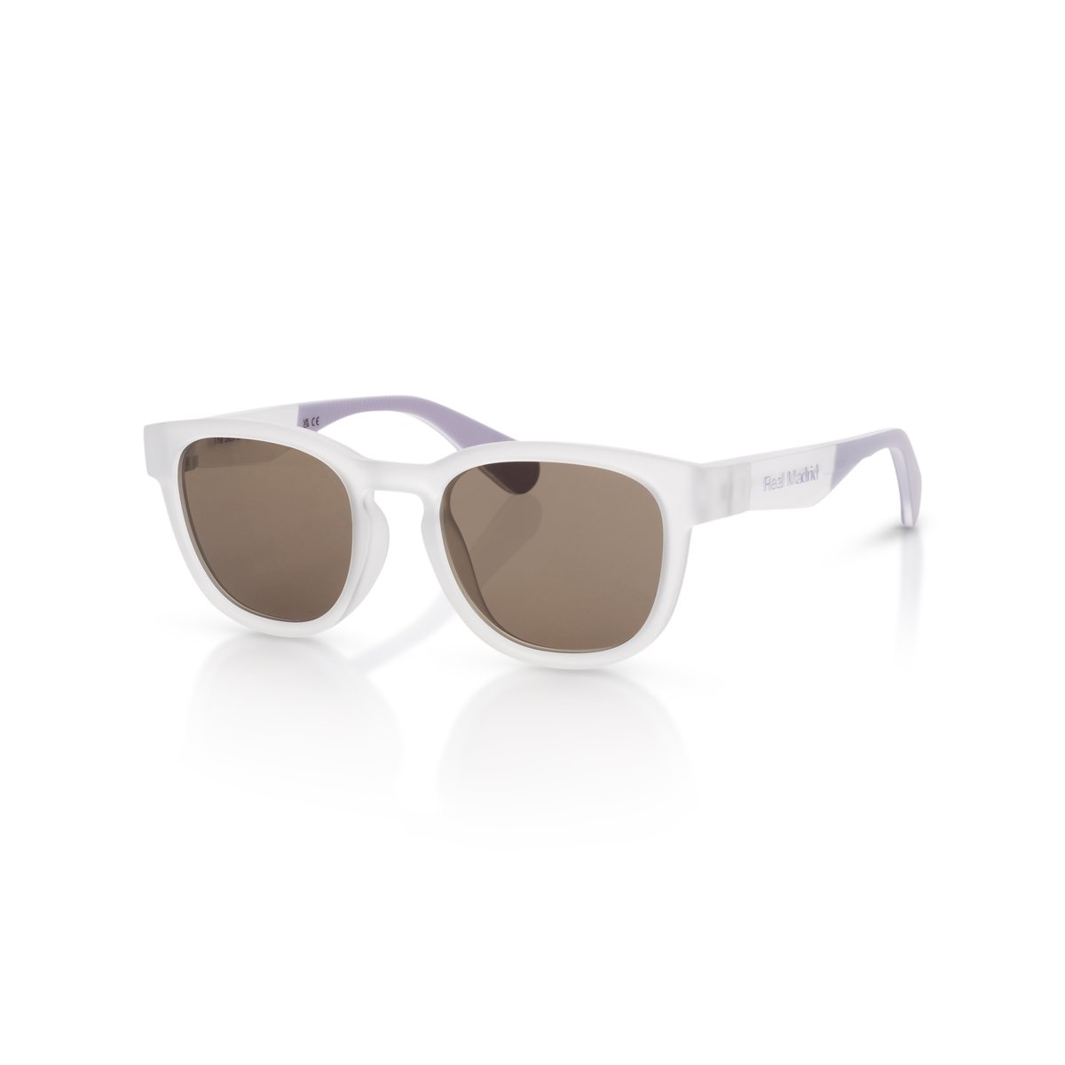 Real Madrid Kids Round Sunglasses Crystal / Purple - View 1
