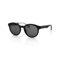 Real Madrid TR90 Round Sunglasses Black / Grey - View 1
