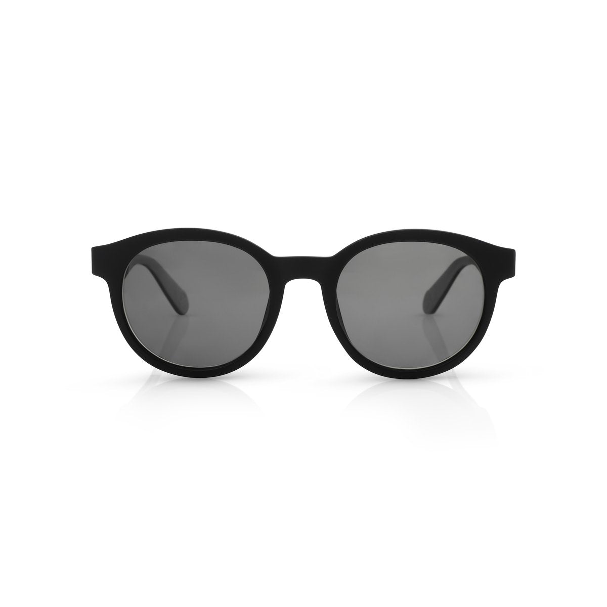 Real Madrid TR90 Round Sunglasses Black / Grey - View 2