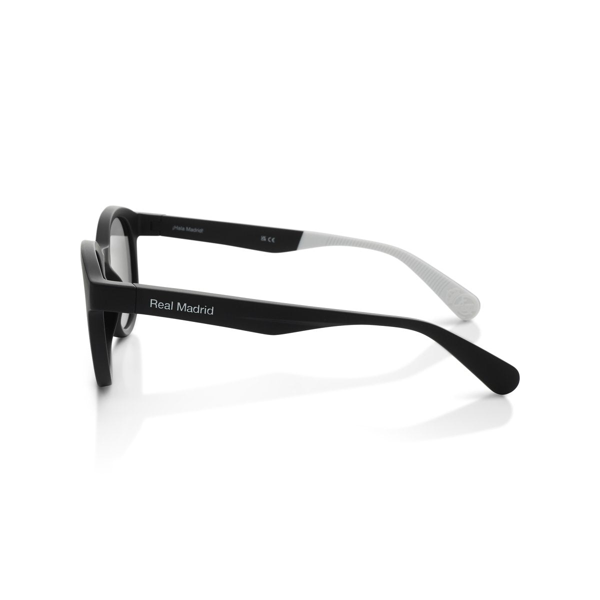 Real Madrid TR90 Round Sunglasses Black / Grey - View 3