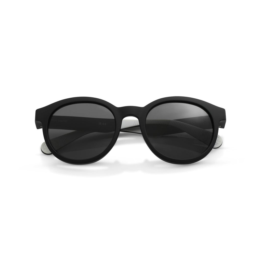 Real Madrid TR90 Round Sunglasses Black / Grey - View 5