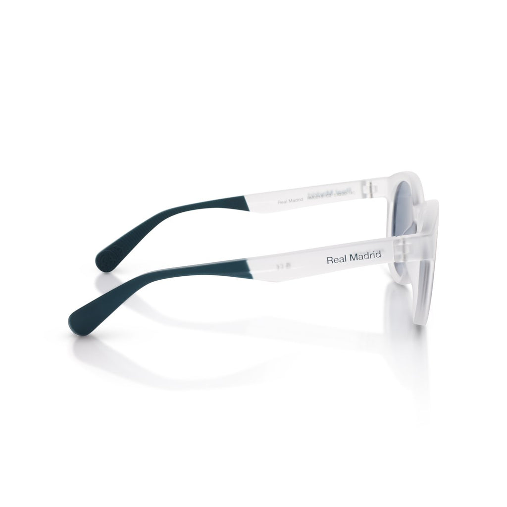 Real Madrid TR90 Round Sunglasses Crystal / Teal - View 4