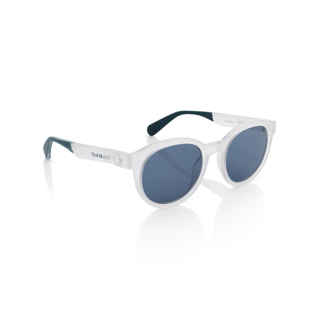 Real Madrid TR90 Round Sunglasses Crystal / Teal - View 6