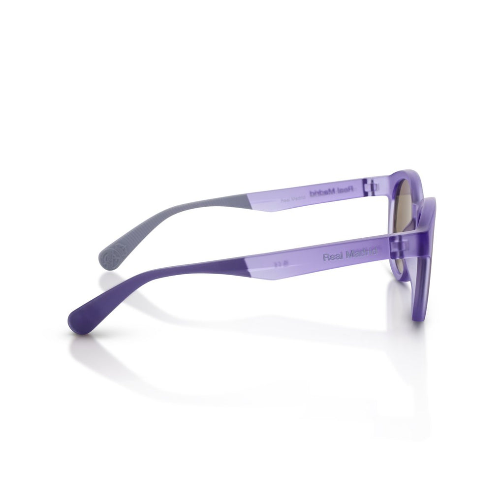 Real Madrid TR90 Round Sunglasses Purple - View 4