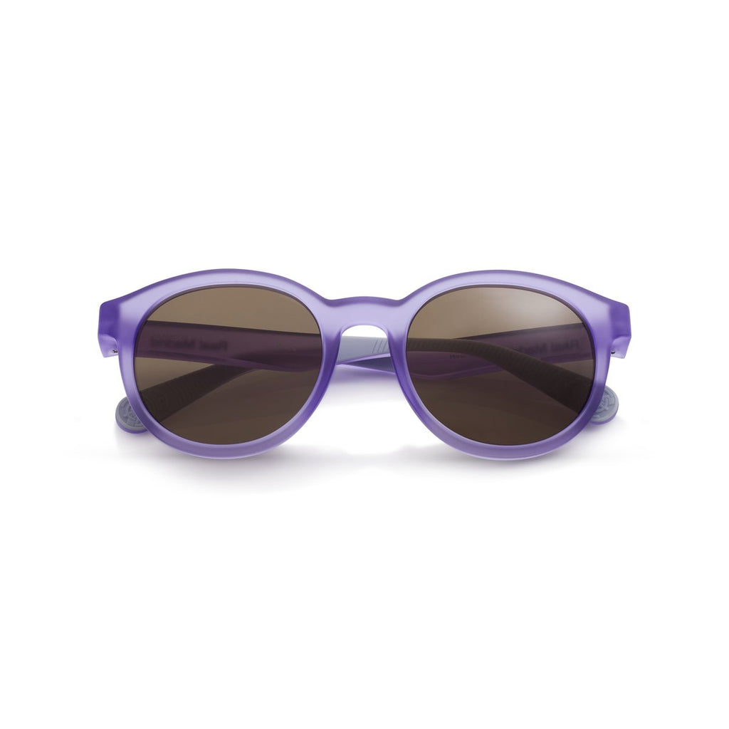 Real Madrid TR90 Round Sunglasses Purple - View 5