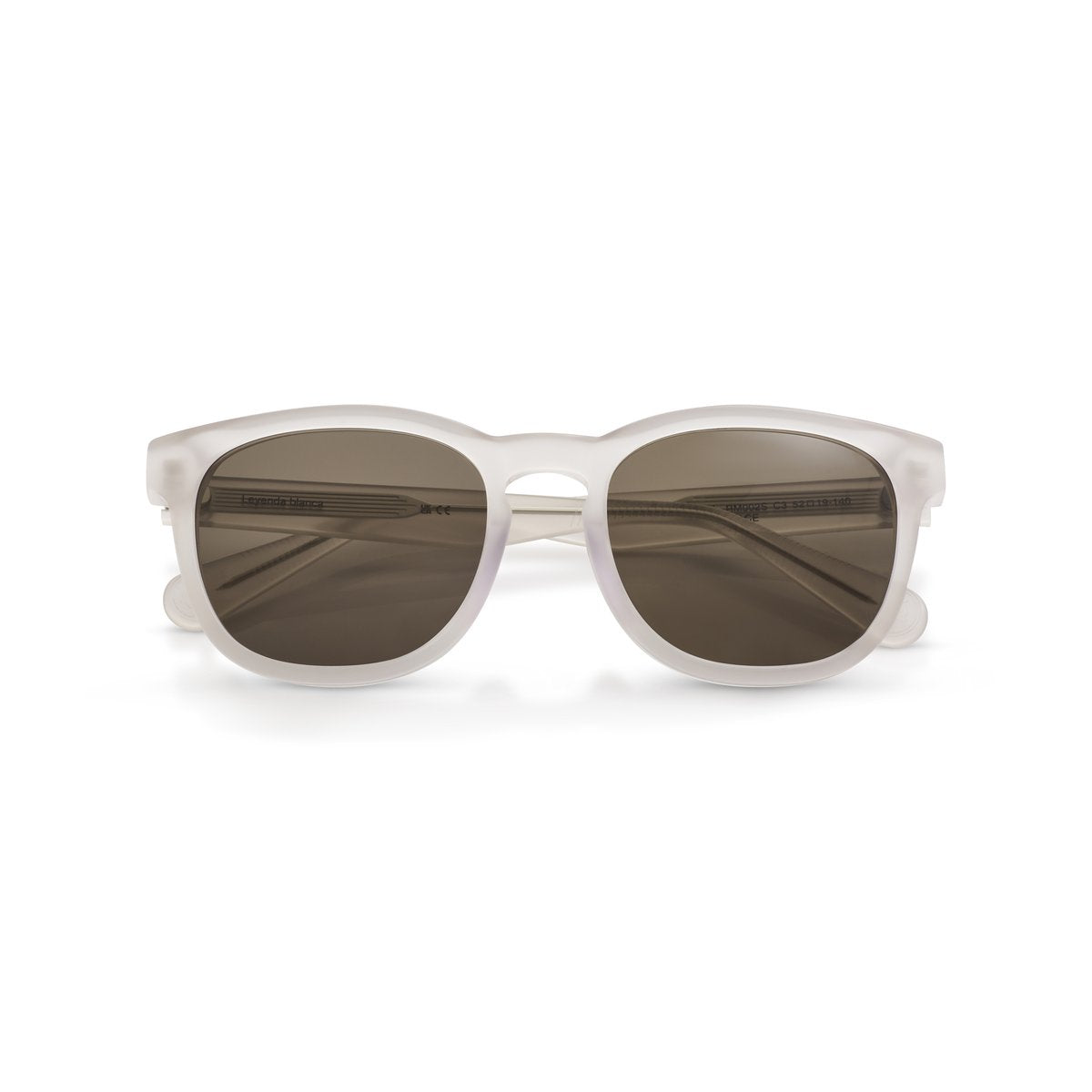 Real Madrid Acetate Round Sunglasses Crystal - View 5