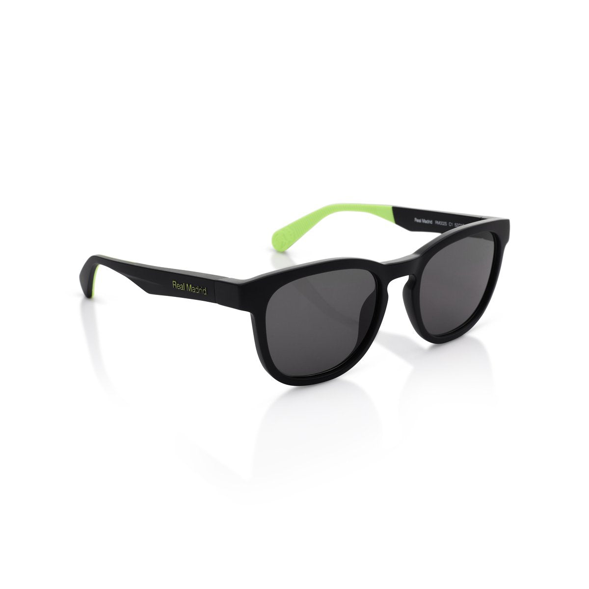 Real Madrid TR90 Cat-Eye Sunglasses Black / Green - View 6