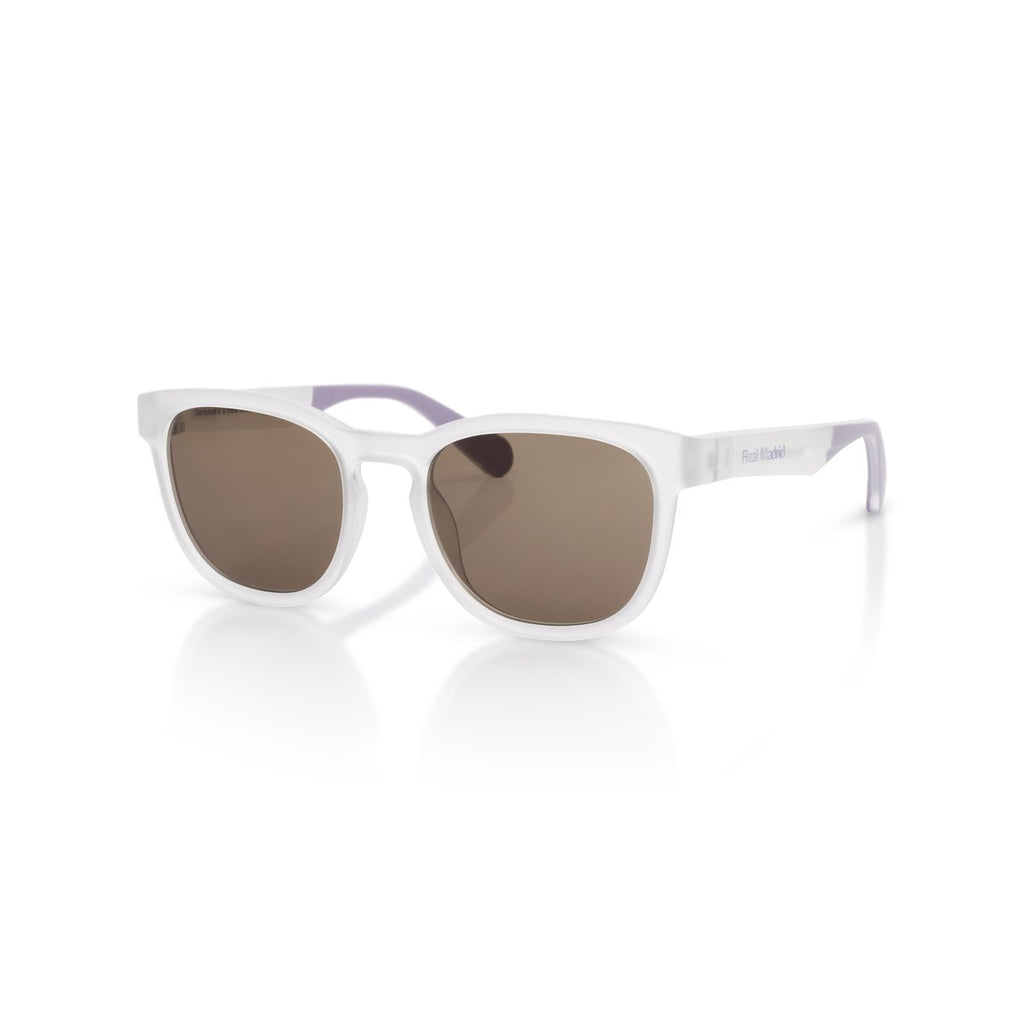 Real Madrid TR90 Cat-Eye Sunglasses Crystal / Purple - View 1