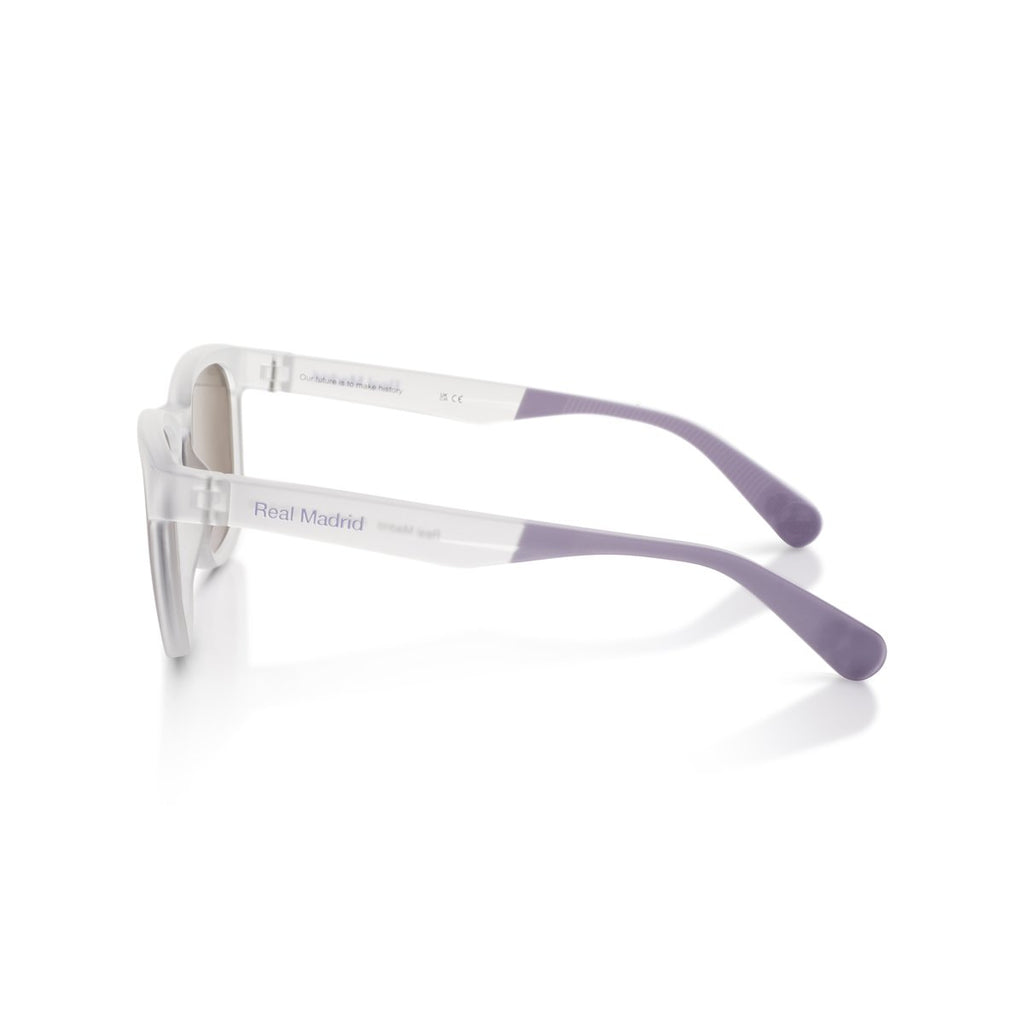 Real Madrid TR90 Cat-Eye Sunglasses Crystal / Purple - View 3