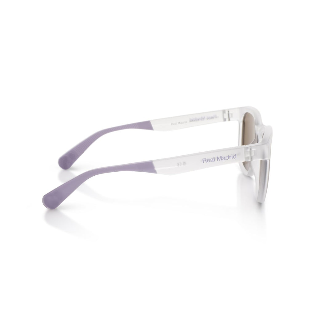 Real Madrid TR90 Cat-Eye Sunglasses Crystal / Purple - View 4