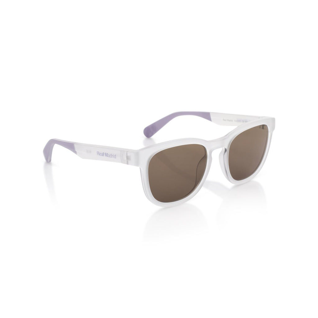 Real Madrid TR90 Cat-Eye Sunglasses Crystal / Purple - View 6