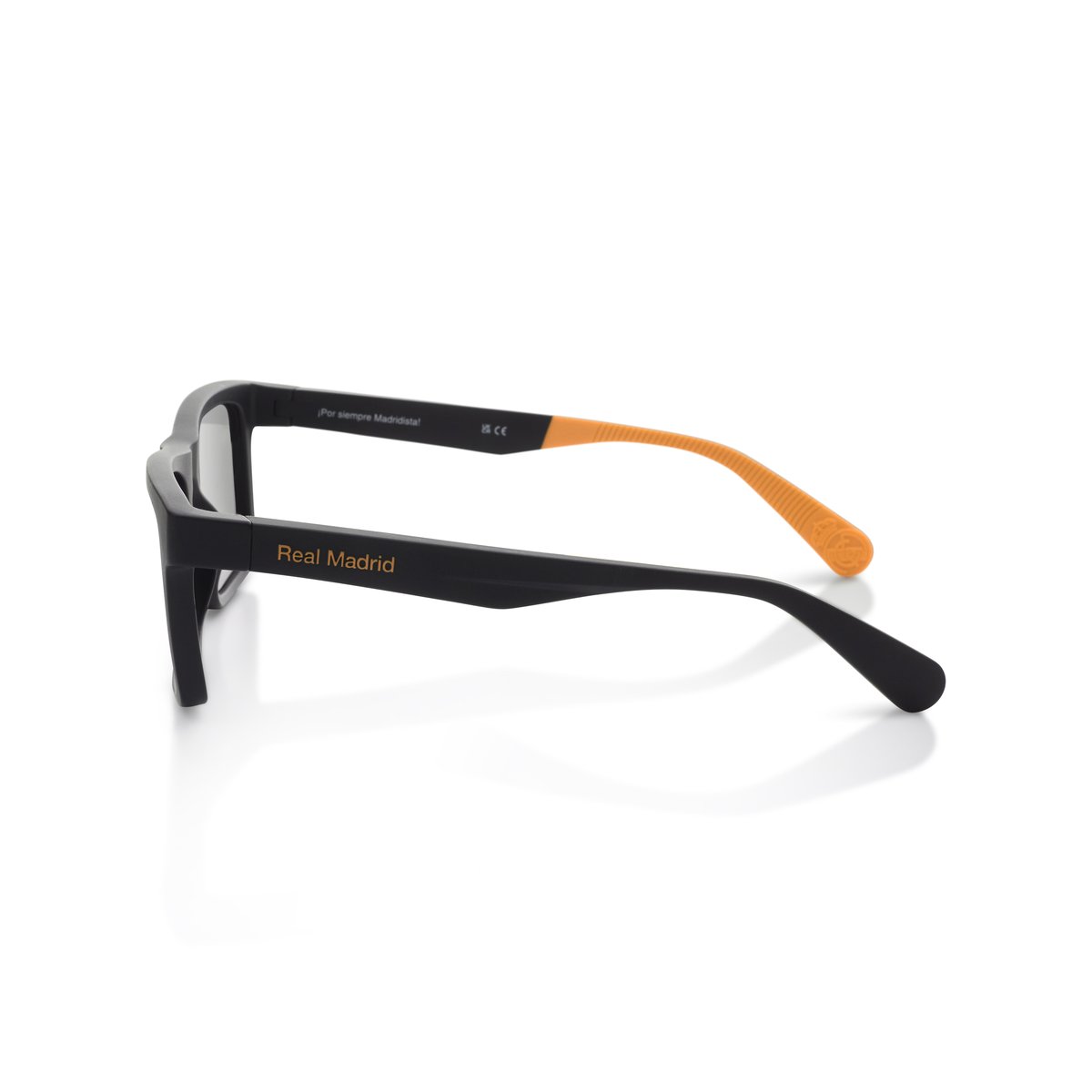 Real Madrid TR90 Wayfarer Sunglasses Black / Orange - View 3